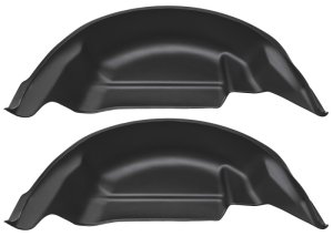 Ford F-150 Wheel Well Guards - Rear - Husky Liners - Black - `15-`20